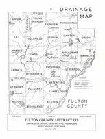 Fulton County Drainage Map, Fulton County 1962